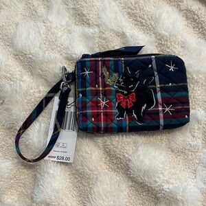 Scottie Dog Clip & Zip Mini Pouch by Vera Bradley